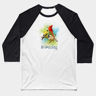 I Love Birdwatching! Baseball T-Shirt